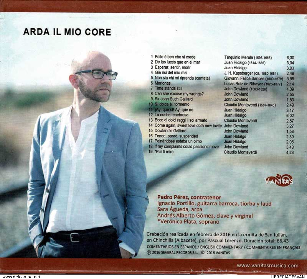 Pedro Pérez - Arda Il Mio Core. CD - Klassik