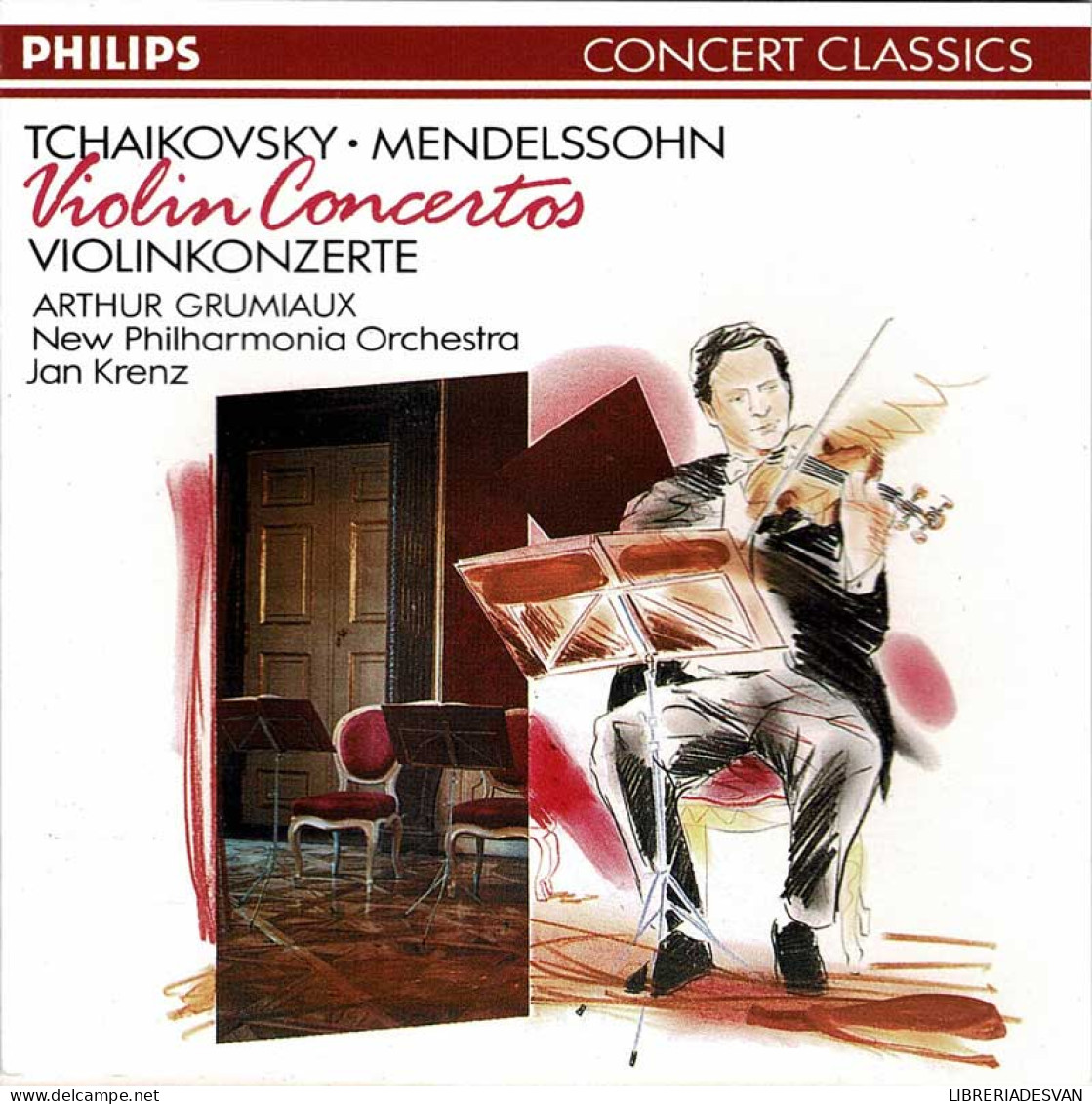 Chaïkovsky, Mendelssohn, Arthur Grumiaux - Violin Concertos. CD - Klassik