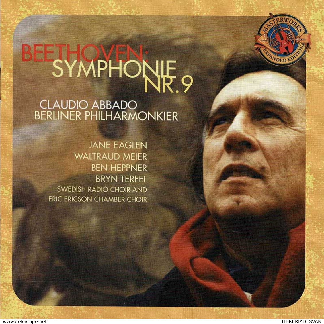 Beethoven, Claudio Abbado, Berliner Philharmonkier - Symphony No. 9. CD - Klassik