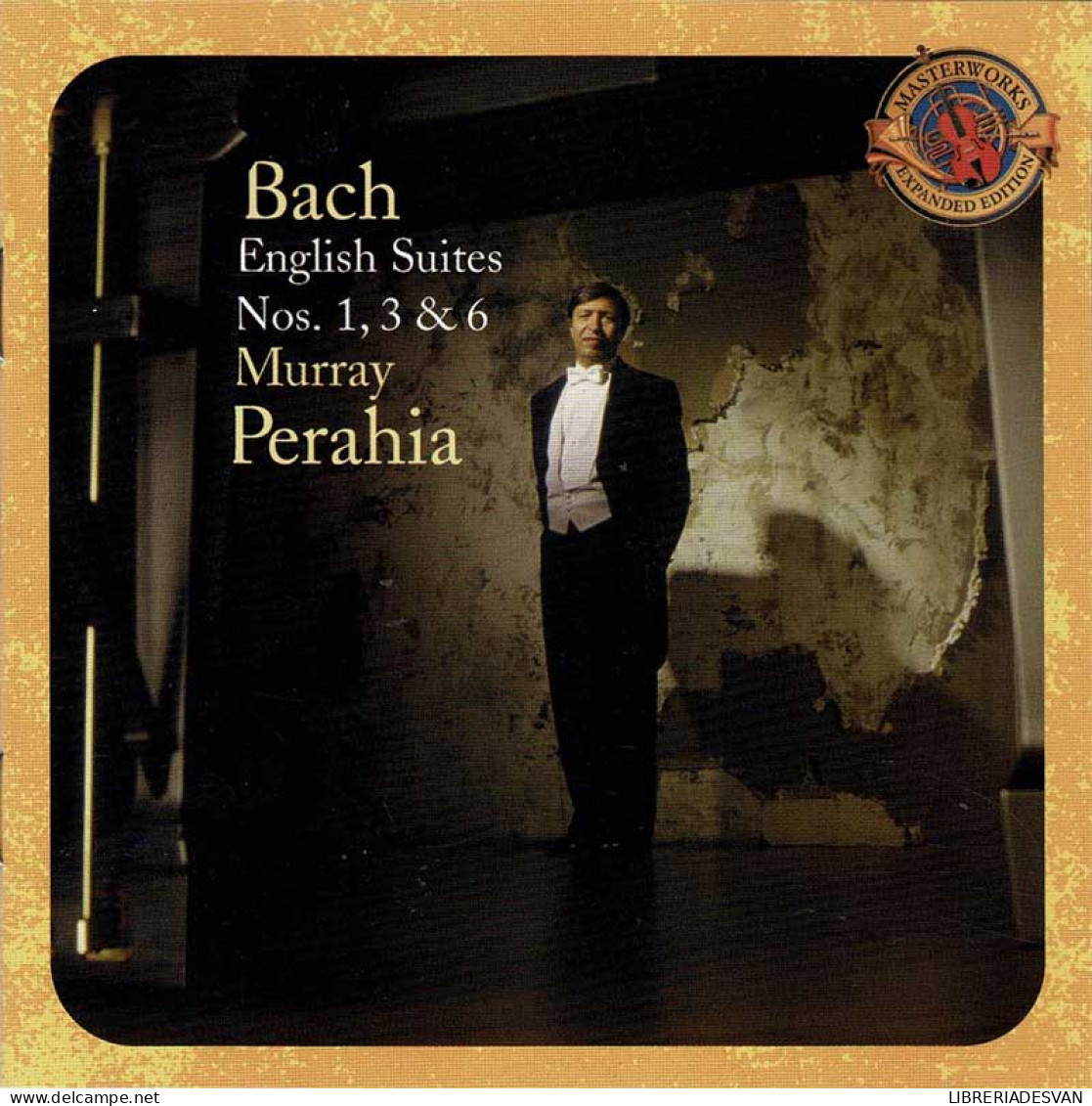 Bach, Murray Perahia - English Suites Nos. 1, 3 & 6. CD - Klassik