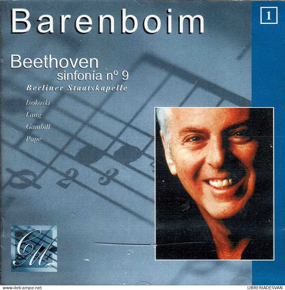 Beethoven. Daniel Barenboim. Sinfonía Nº 9 - Orquesta De Berlín. CD (precintado) - Klassik