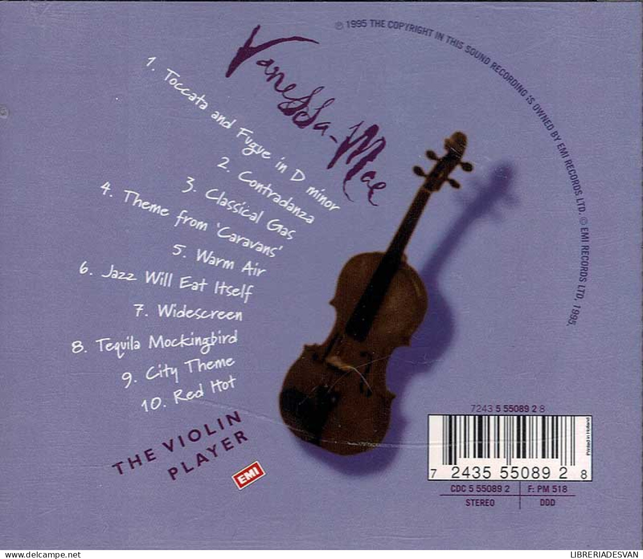 Vanessa-Mae - The Violin Player. CD - Klassik