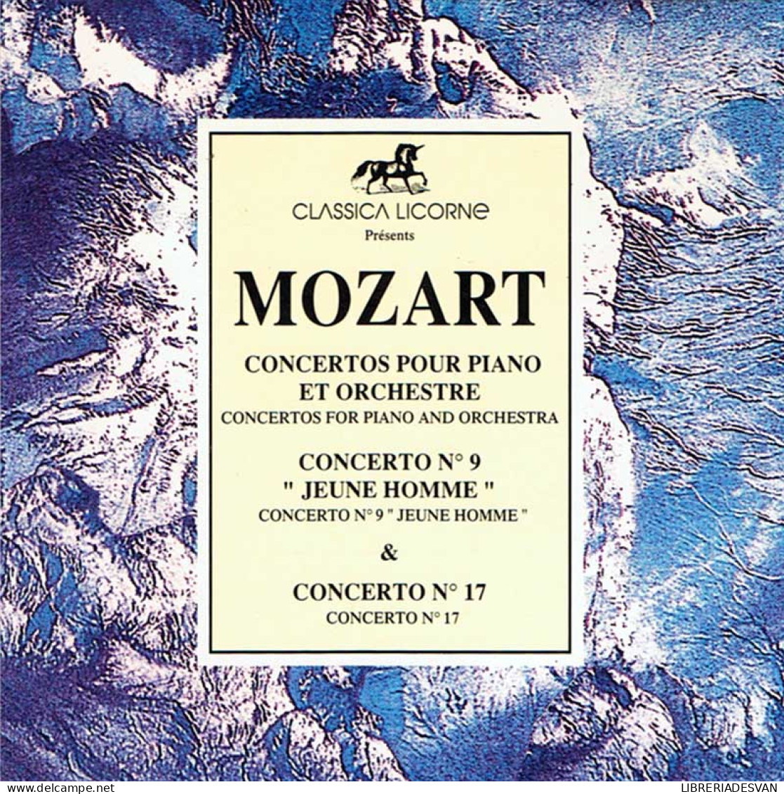 Mozart - Concerto Pour Piano Et Orchestre No. 9 «Jeune Homme» & 17. CD - Klassik