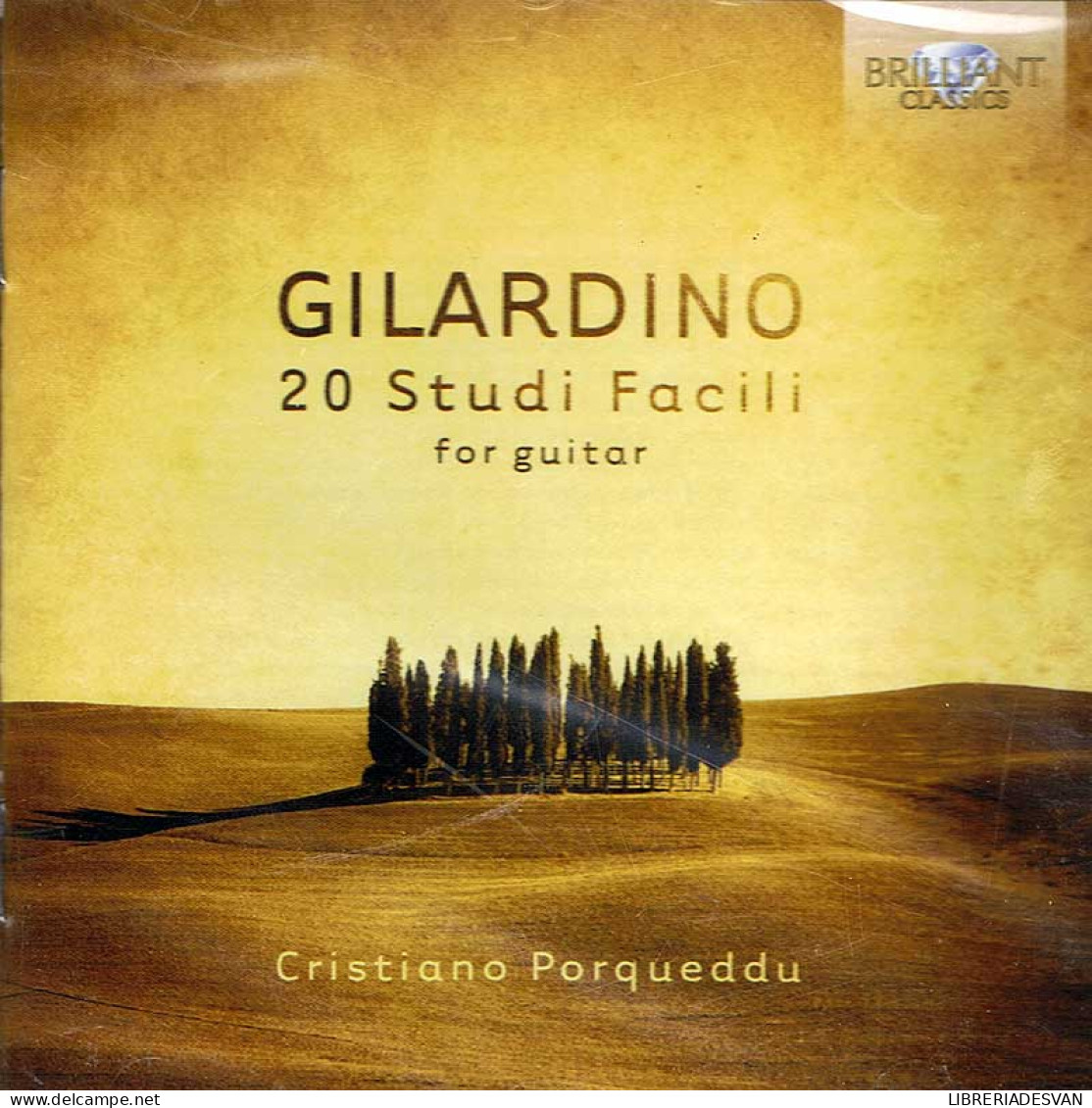 Cristiano Porqueddu - Gilardino 20 Studi Facili For Guitar. CD - Classique