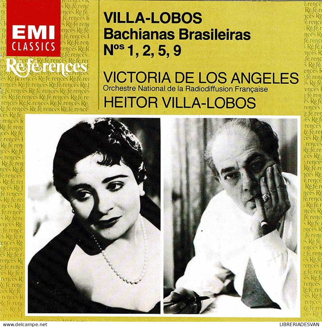 Villa-Lobos Y Victoria De Los Angeles - Bachianas Brasileiras No. 1, 2, 5, 9. CD - Clásica