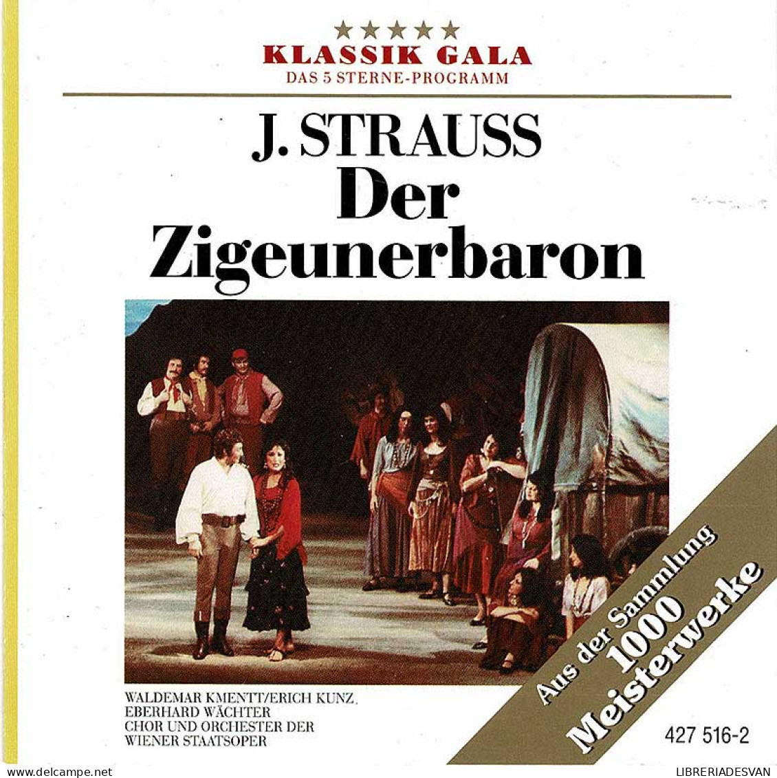J. Strauss - Der Zigeunerbaron. CD - Klassik