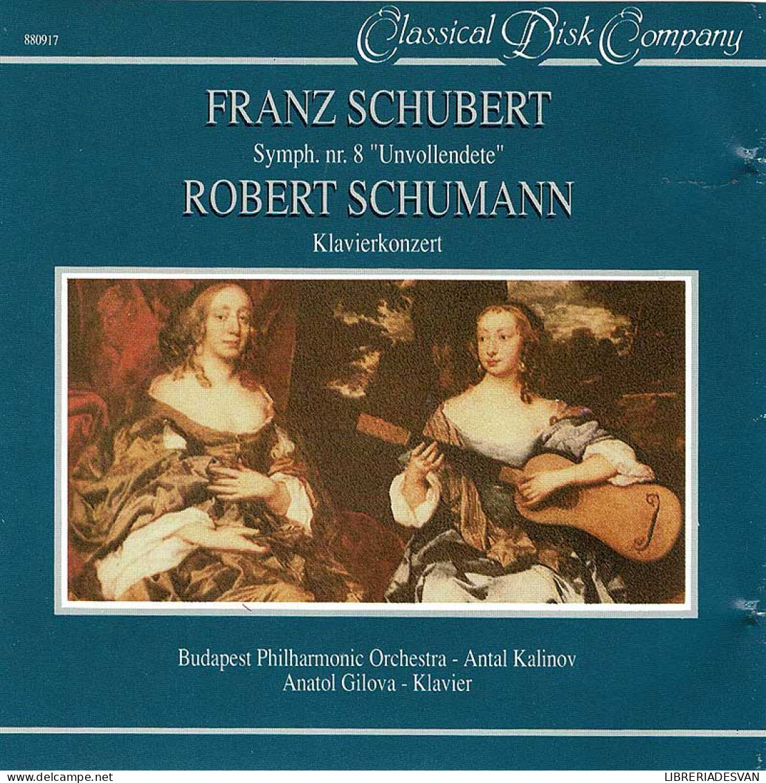 F. Schubert. R. Schumann - Symph. No. 8 Unvollendete. Klavierkonzert. CD - Klassiekers