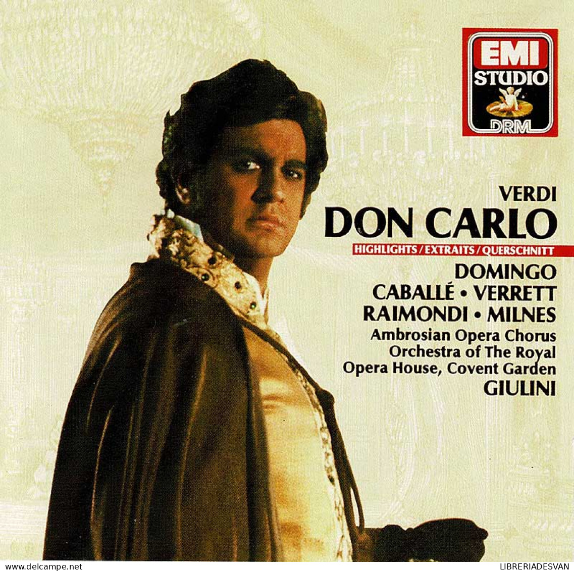 Verdi - Don Carlo. CD - Classique