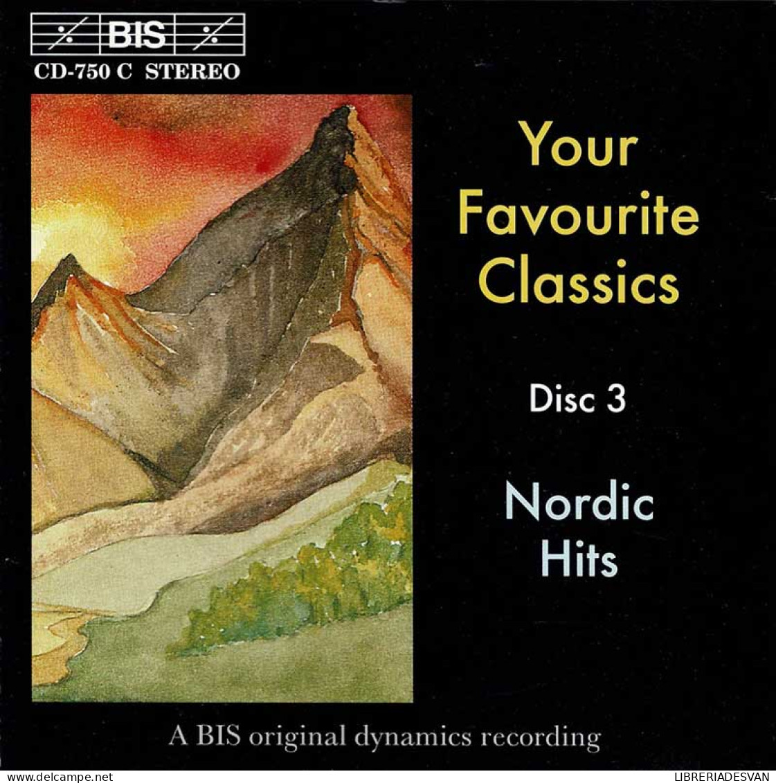 Your Favourite Classics Disc 3. Nordic Hits. CD - Klassik