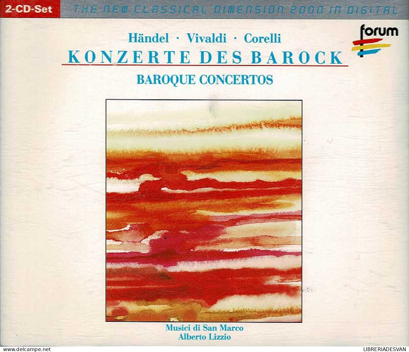 Konzerte Des Barock. Händel. Vivaldi. Corelli. 2 X CD - Classica