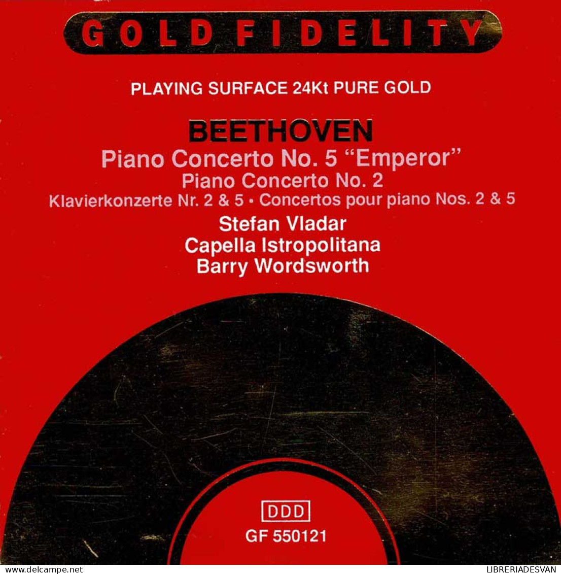 Beethoven - Piano Concertos Nos. 2 Y 5. CD - Klassik