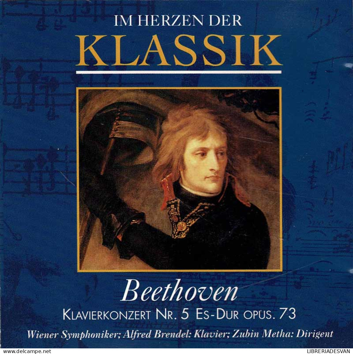 Beethoven - Klavierkonzert No. 5 Es-Dur Opus 73. CD - Klassiekers