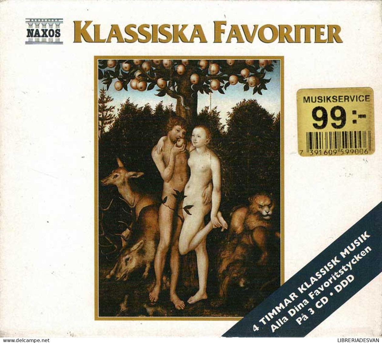 Klassiska Favoriter. 3 X CD - Clásica
