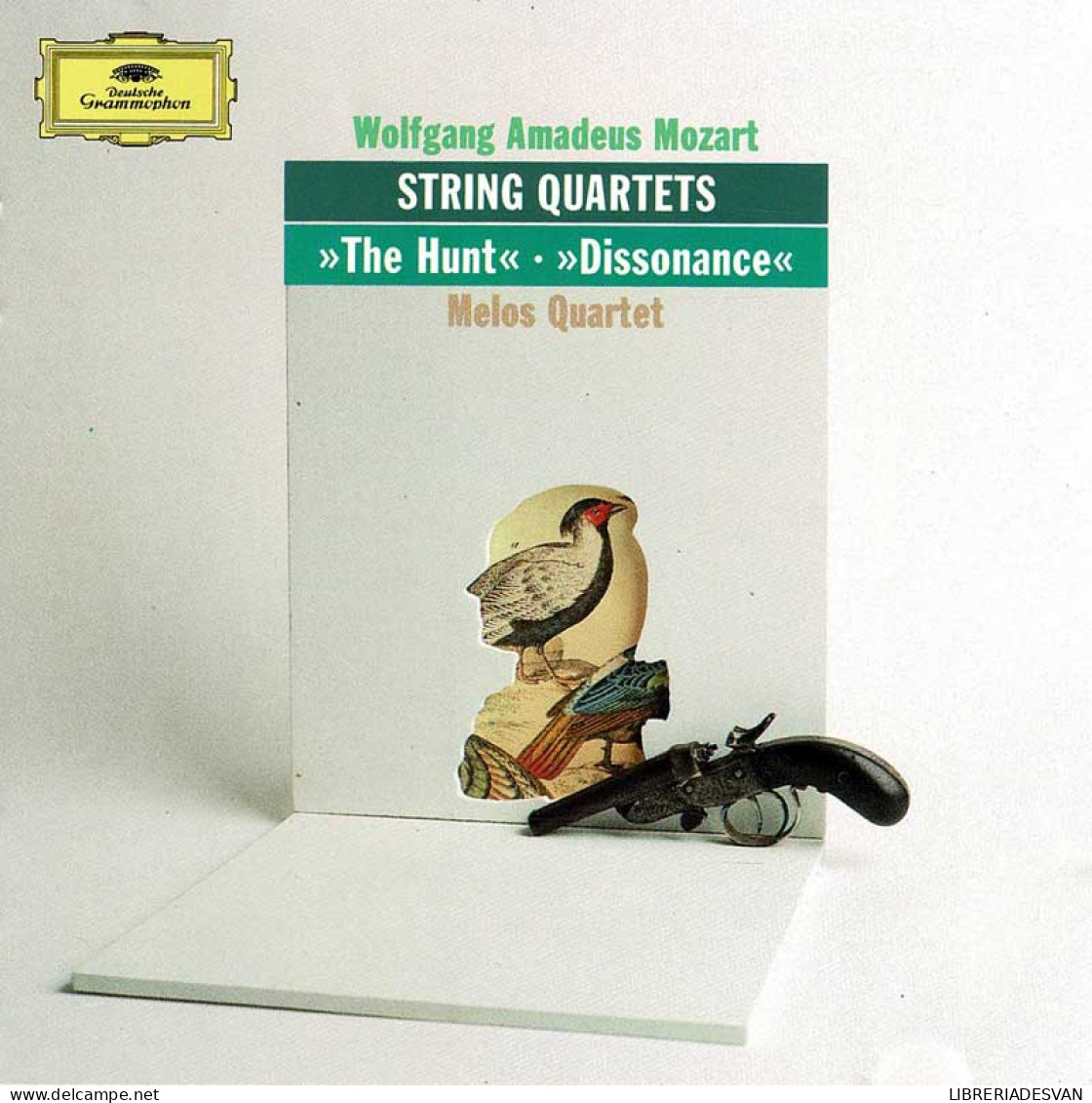 Wolfgang Amadeus Mozart, Melos Quartet - String Quartets. The Hunt. Dissonance. CD - Classique