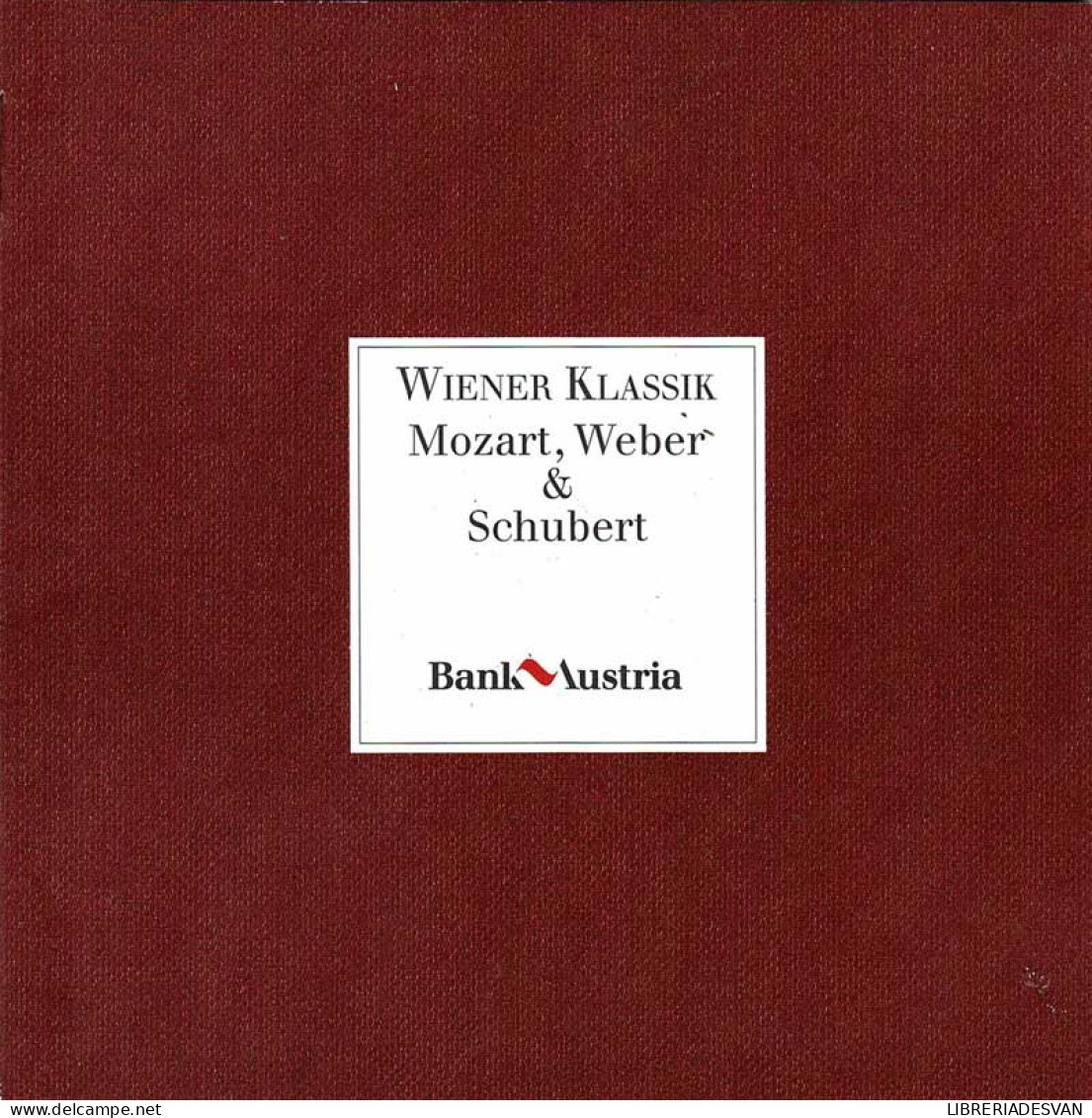 Wienner Klassik. Mozart, Weber & Schubert. CD - Klassik