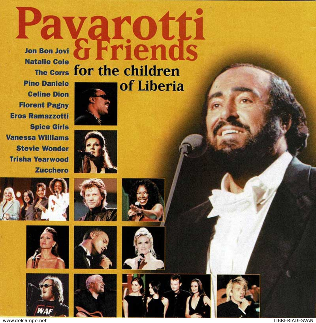 Pavarotti & Friends - Pavarotti & Friends For The Children Of Liberia. CD - Klassiekers