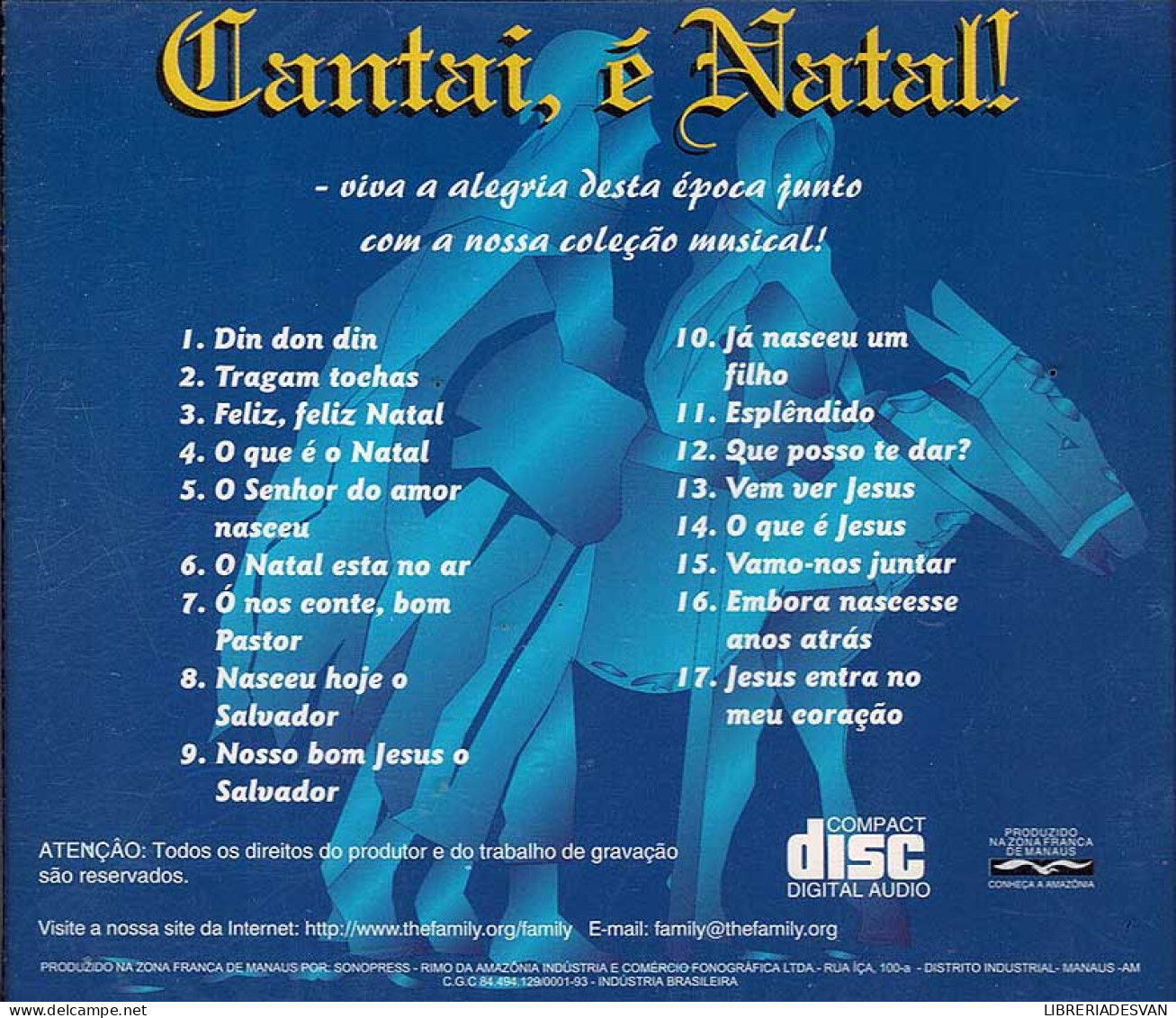 Cantai, E Natal!. CD - Classica