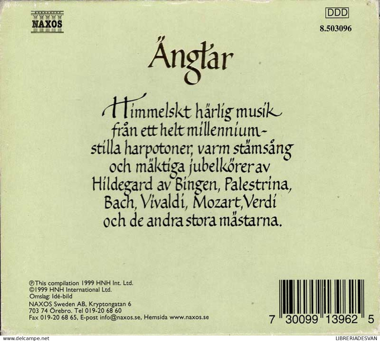 Änglar. 3 X CD - Classica