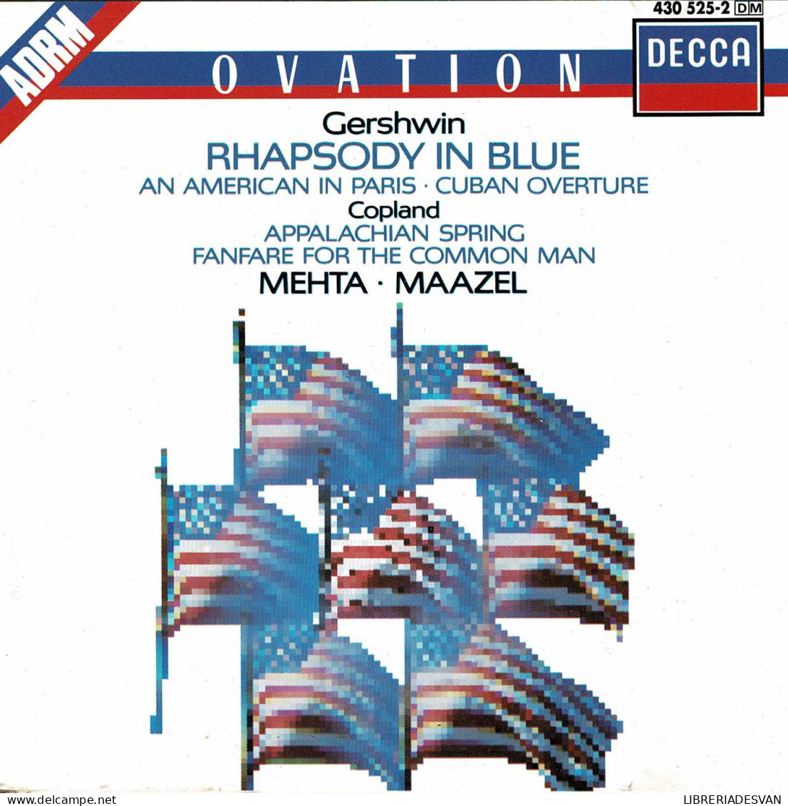 George Gershwin, Aaron Copland - Ovation. CD - Classique