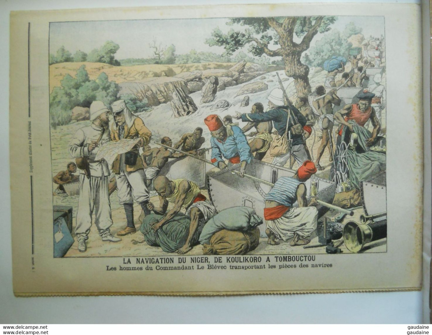 Le Petit Journal N°772 – 3 Septembre 1905 – Auguste Farion Et Anne Gaudillot–du Niger, Koulikoro à Tombouctou - Le Petit Journal
