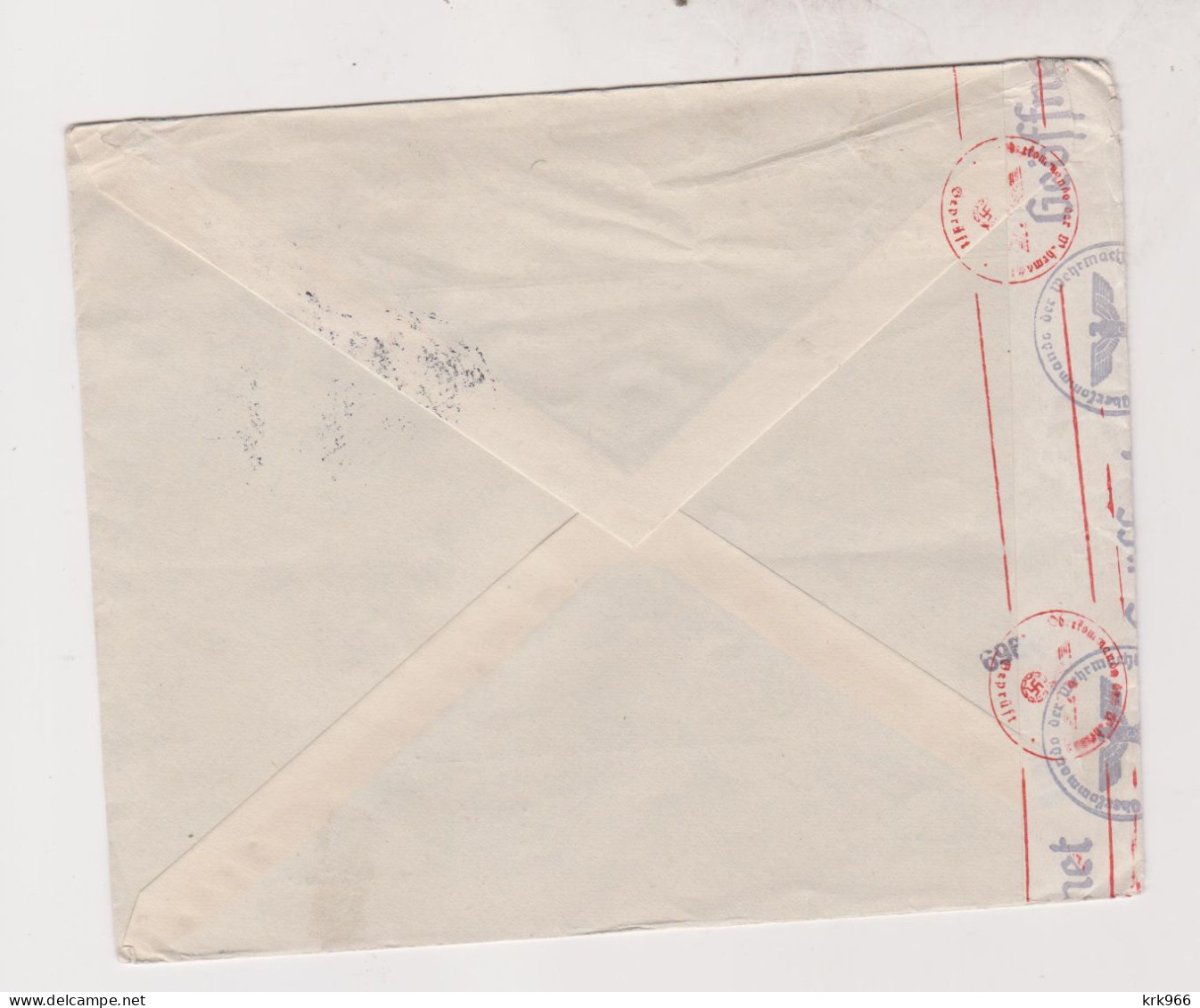 TURKEY  1941 ISTANBUL Censored Cover To Sweden - Brieven En Documenten