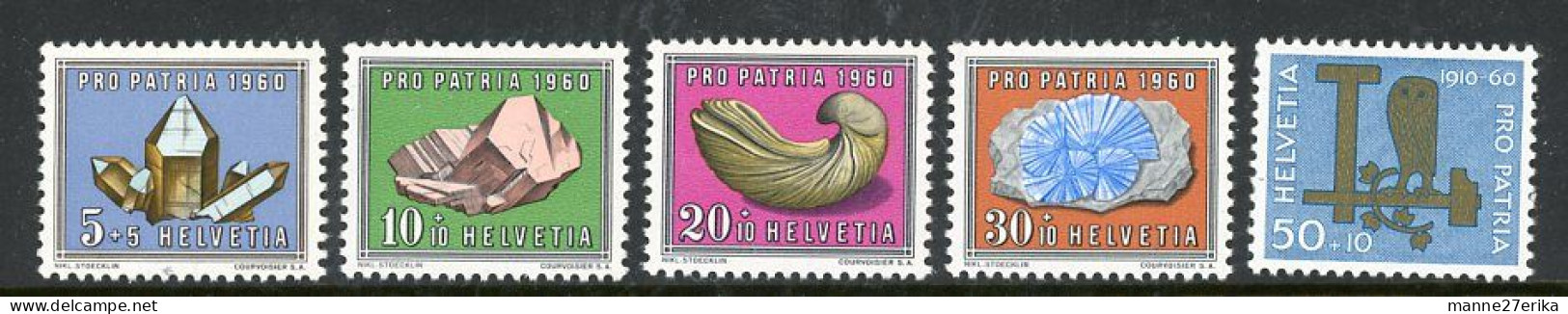 -Switzerland MH 1960 - Unused Stamps
