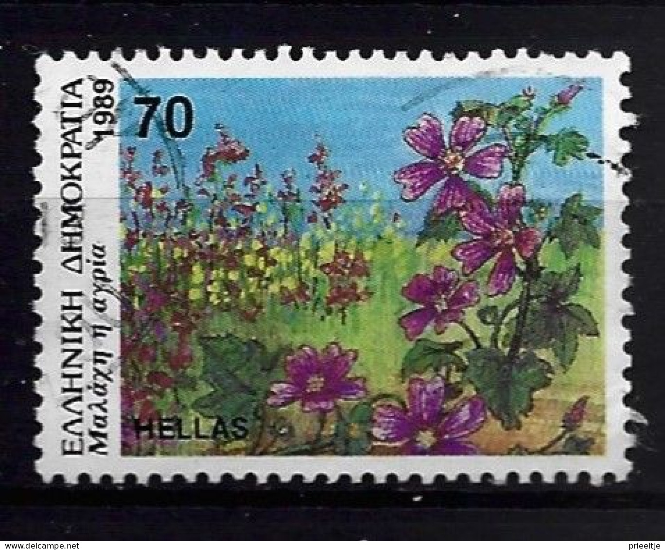 Greece 1989 Flowers  Y.T. 1720 (0) - Usados