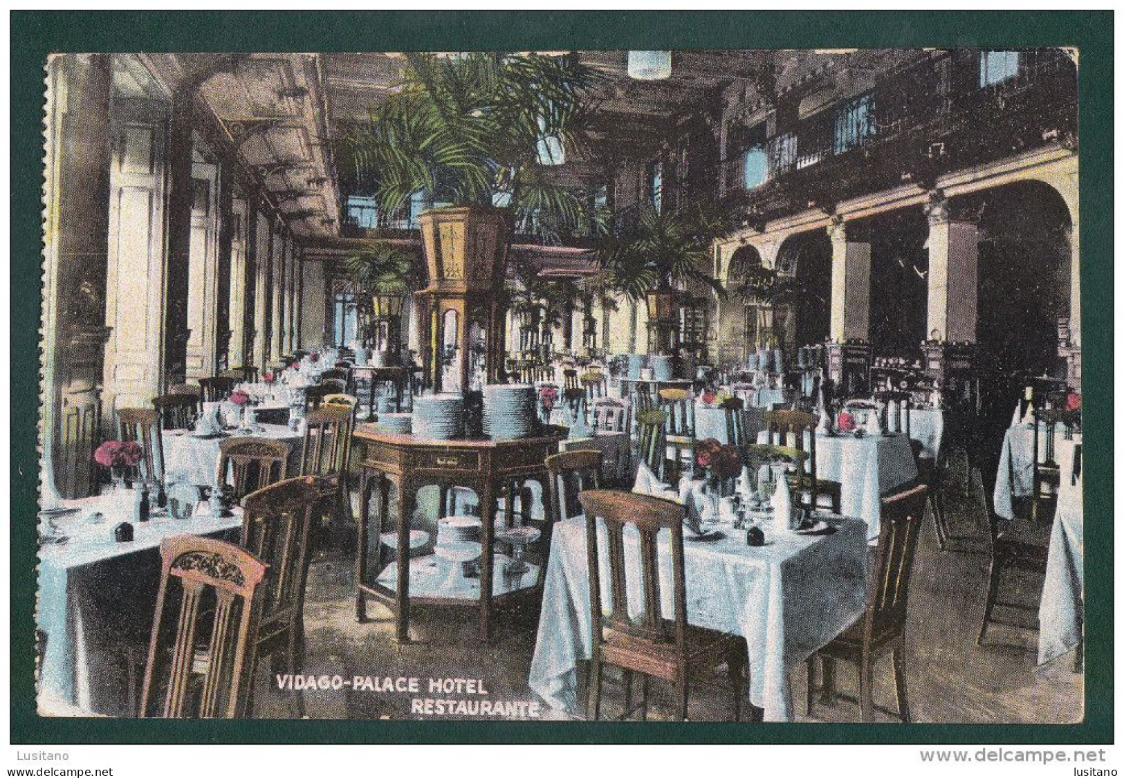 VIDAGO - PALACE HOTEL - RESTAURANTE - PORTUGAL ( 2 SCANS ) - Vila Real