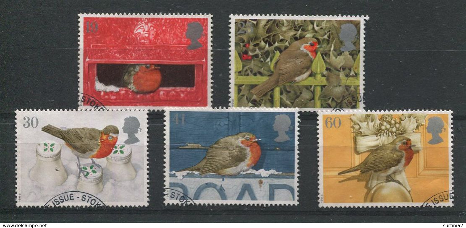 STAMPS - 1995 CHRISTMAS SET VFU - Used Stamps
