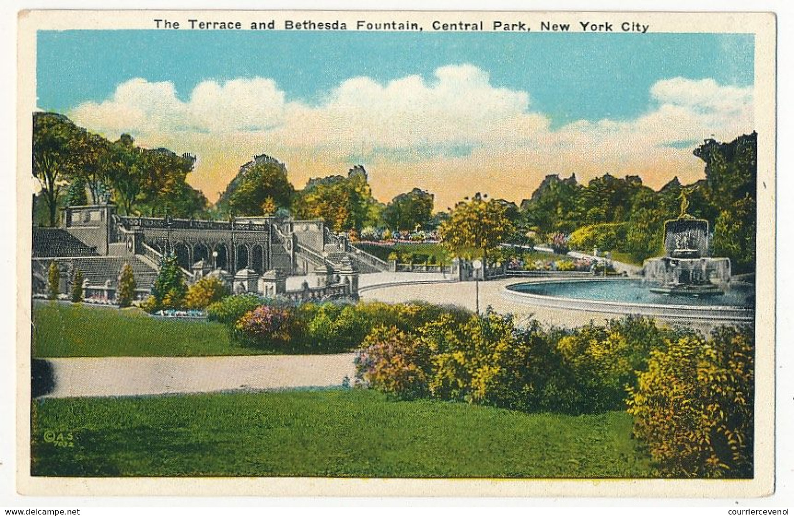 CPSM - NEW YORK CITY - The Terrace And Bethesda Fountain - Central Park
