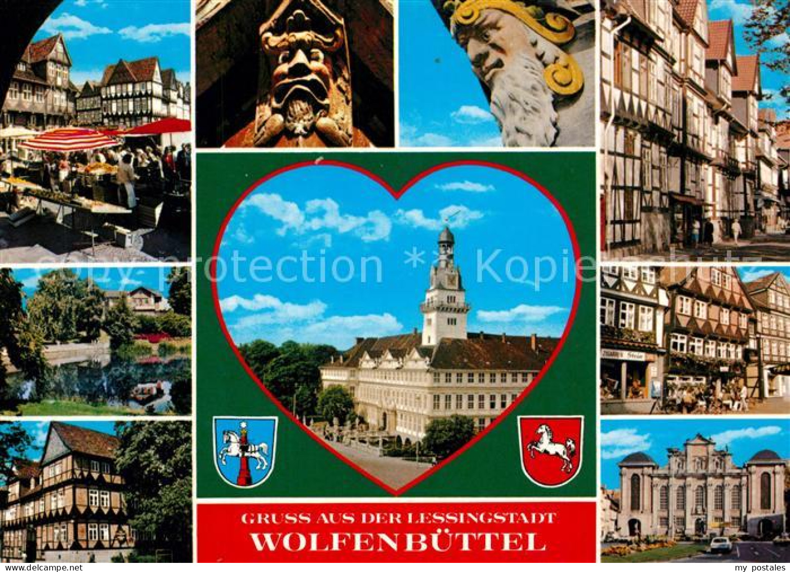 73227212 Wolfenbuettel Fachwerk Markt  Wolfenbuettel - Wolfenbüttel