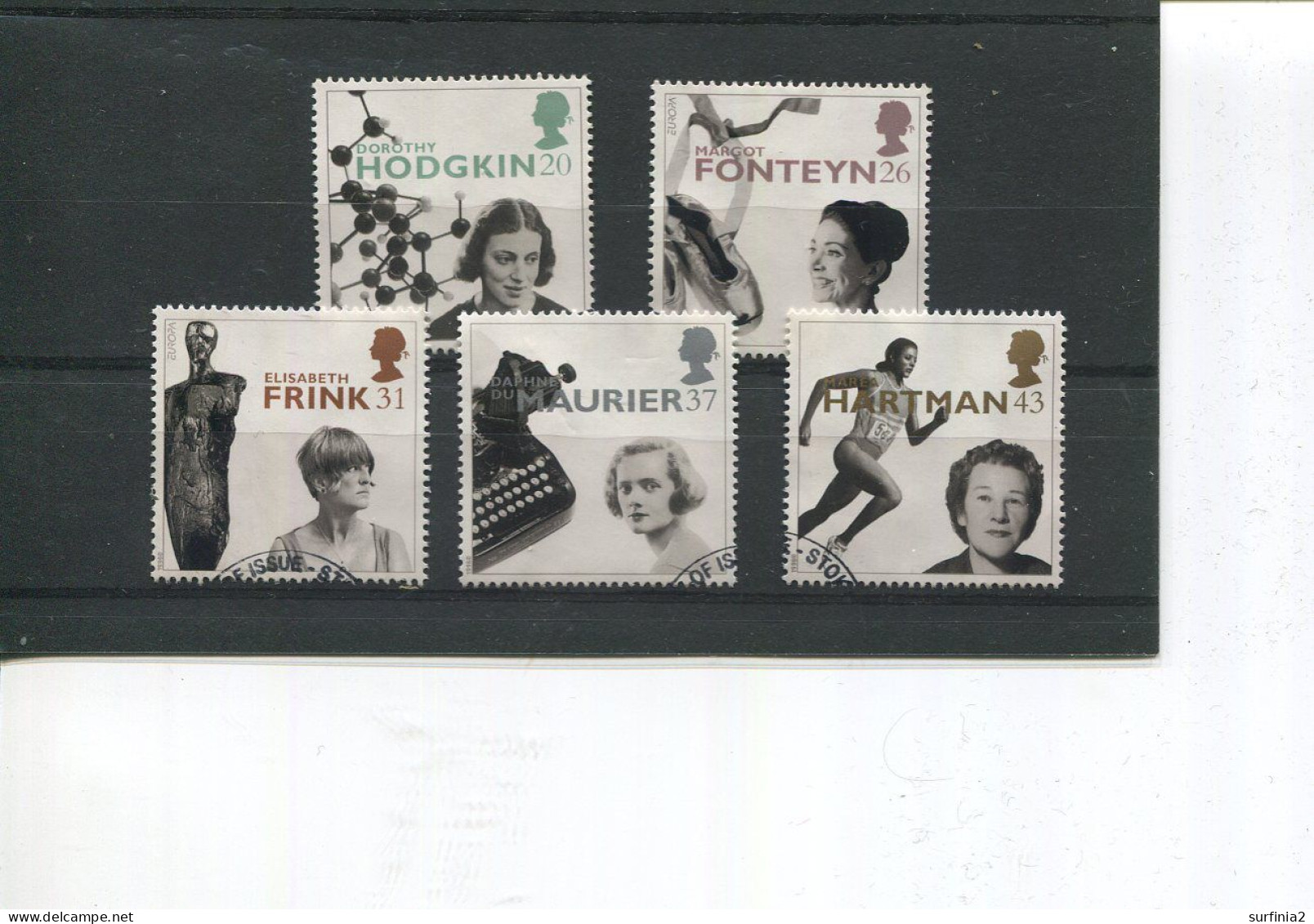 STAMPS - 1996 FAMOUS WOMEN SET VFU - Used Stamps