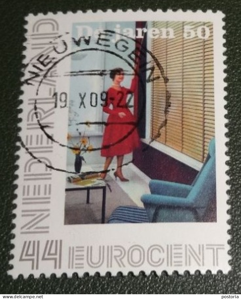 Nederland - NVPH - 2563-Aa-14 - 2008 - Gebruikt - Used - Persoonlijke Postfris - Jaren 50 - Luxaflex - Personnalized Stamps