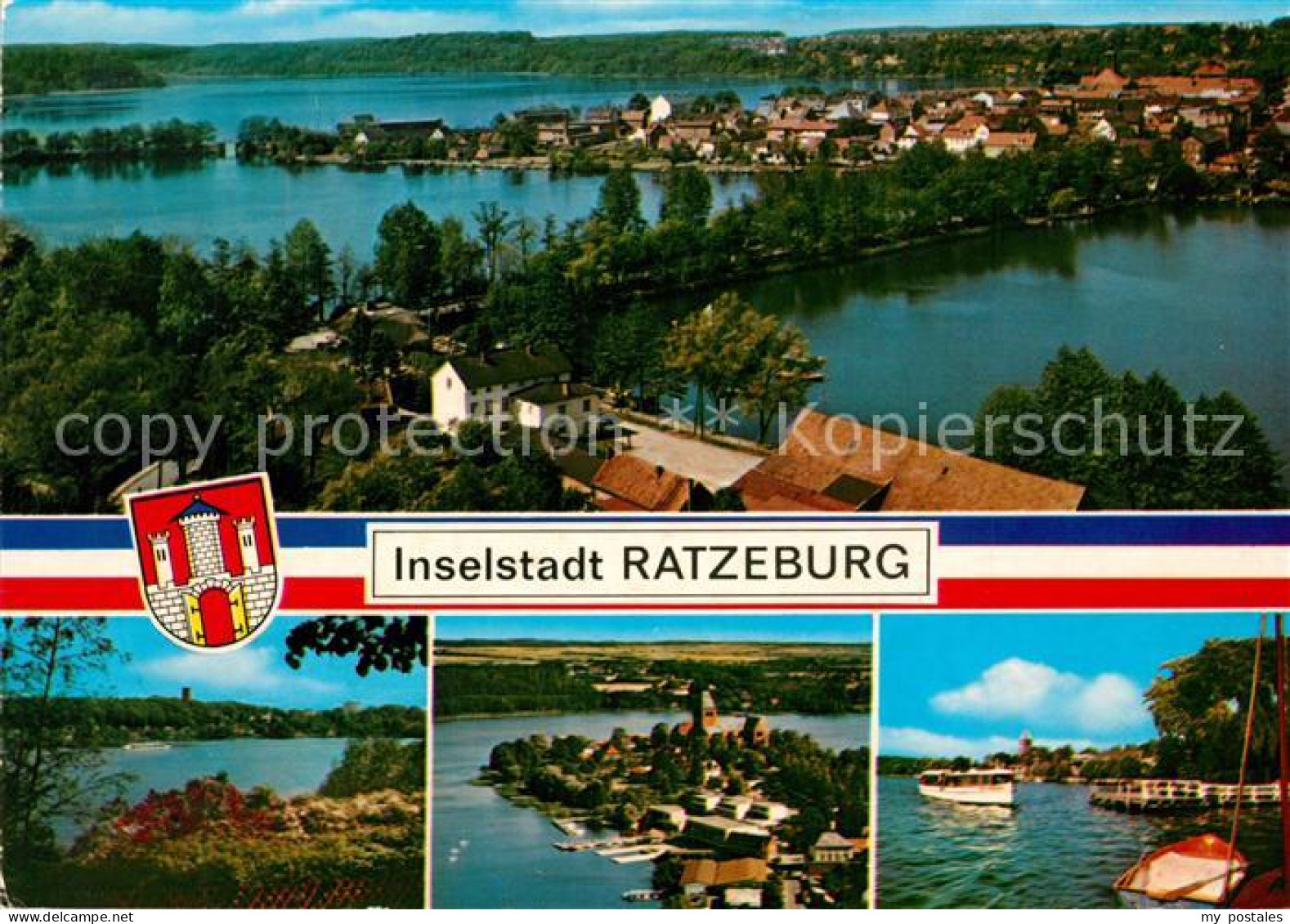 73227121 Ratzeburg Teilansichten Inselstadt Naturpark Lauenburgische Seen Domhal - Ratzeburg
