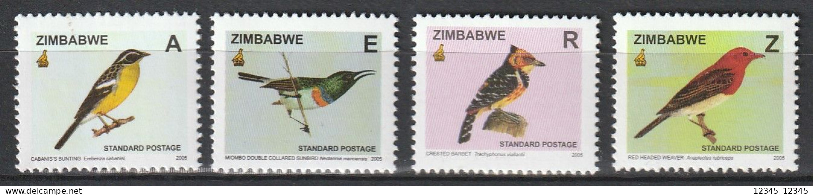 Zimbabwe 2005, Postfris MNH, Birds - Zimbabwe (1980-...)