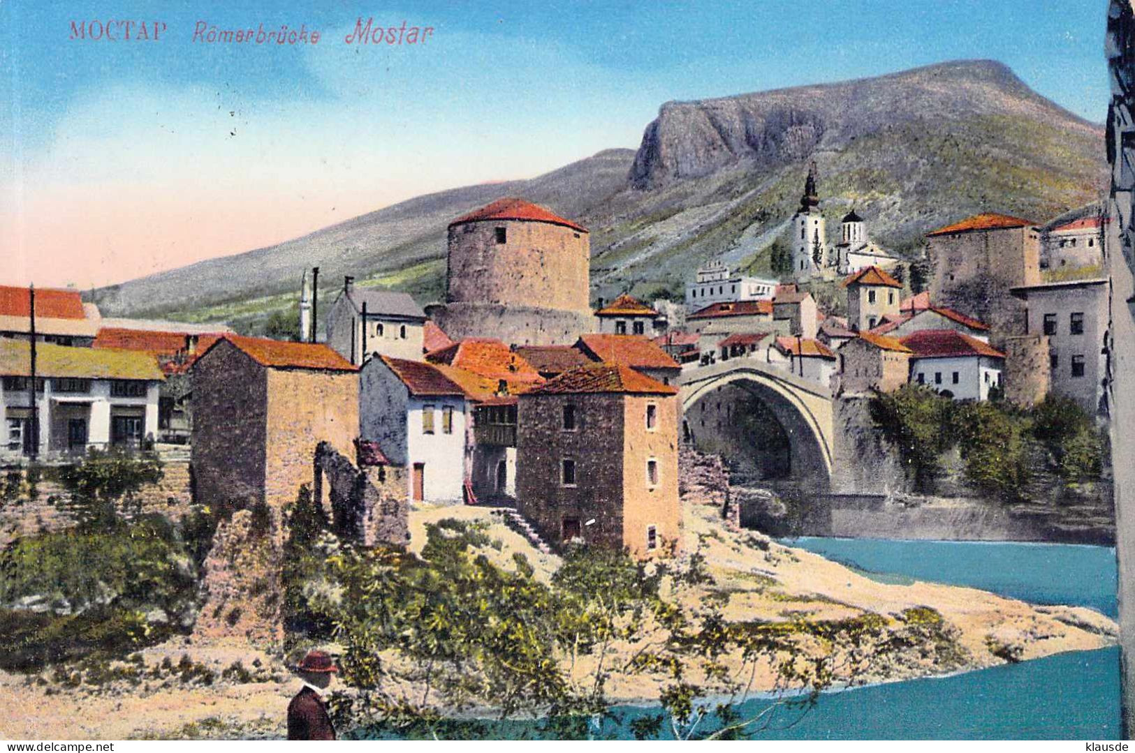 Mostar - Römerbrücke Gel.1926 - Bosnie-Herzegovine