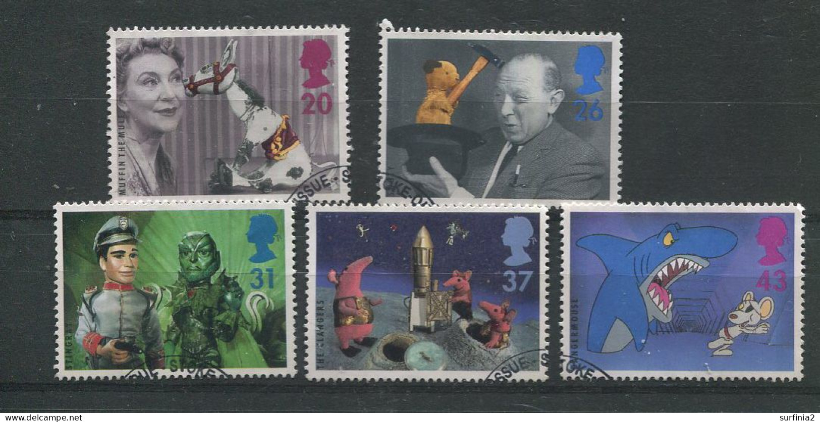 STAMPS - 1996 CHILDREN'S TELEVISION SET VFU - Used Stamps