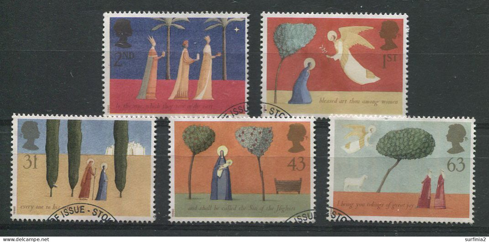 STAMPS - 1996 CHRISTMAS SET VFU - Used Stamps
