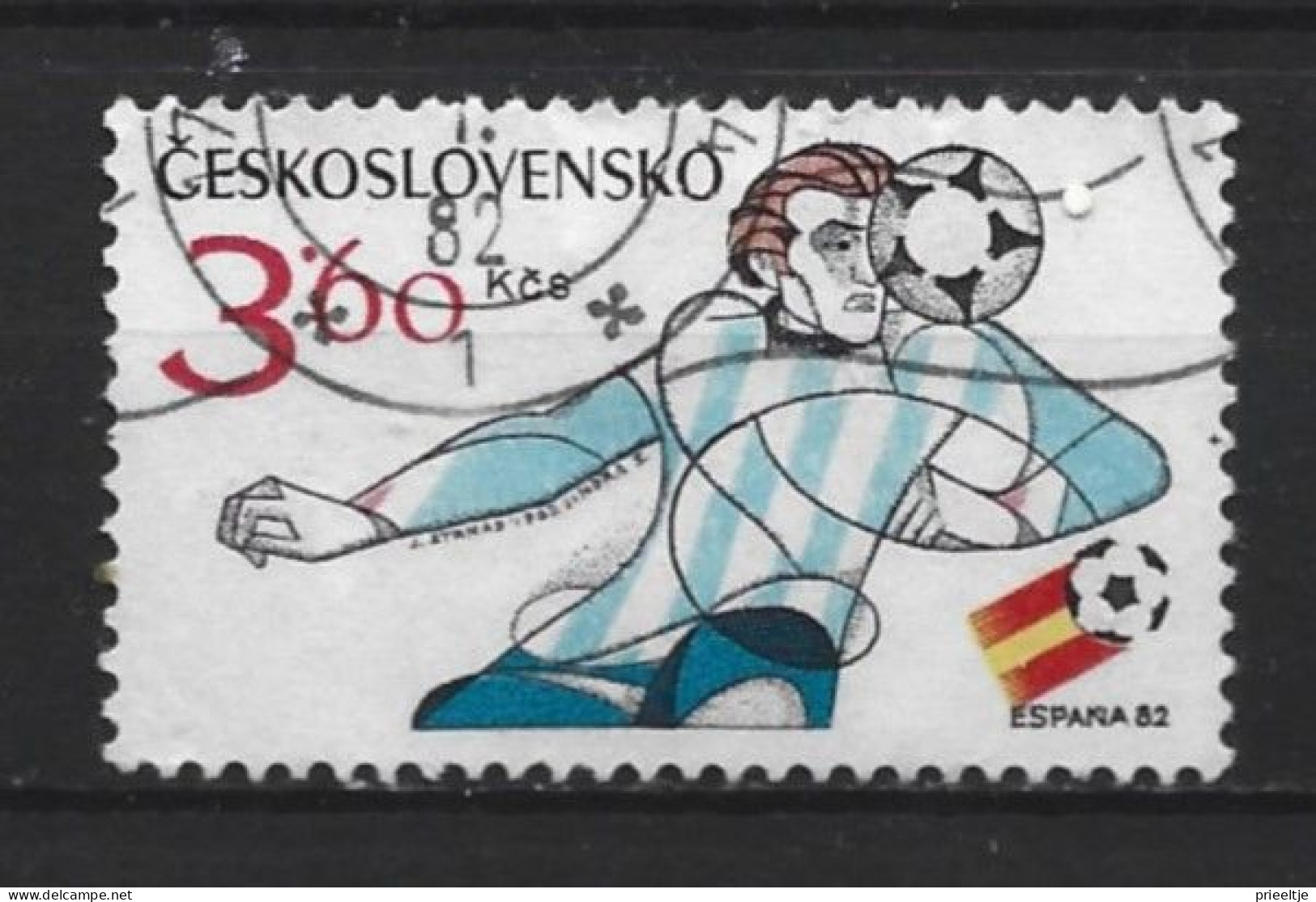 Ceskoslovensko 1982 FIFA World Cup  Spain Y.T.  2471 (0) - Gebraucht