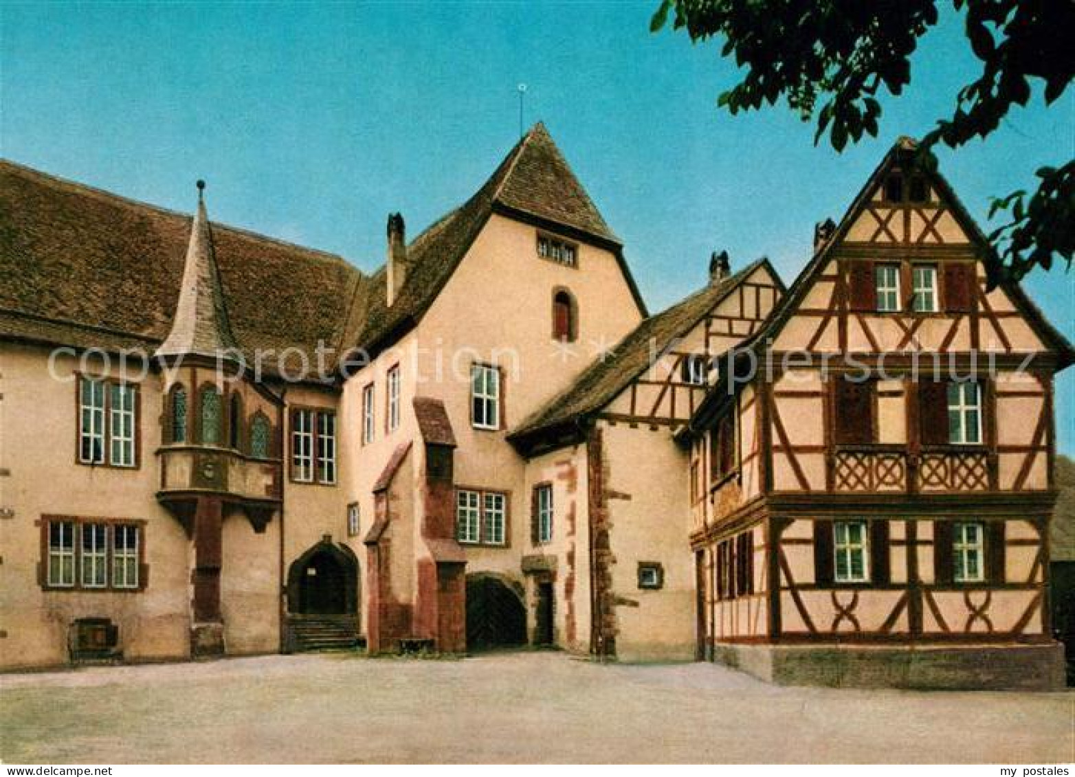 73226787 Tauberbischofsheim Schloss Fachwerk Tauberbischofsheim - Tauberbischofsheim