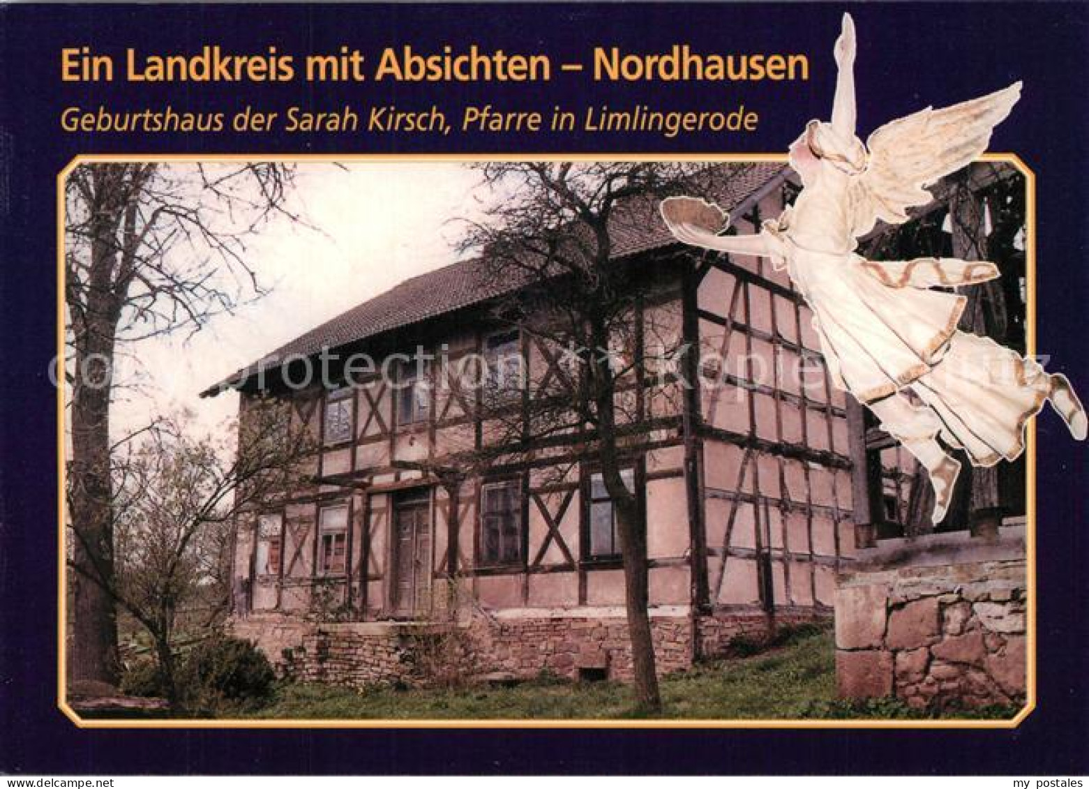 73226738 Nordhausen Thueringen Geburtshaus Sarah Kirche Pfarre In Limlingerode N - Nordhausen