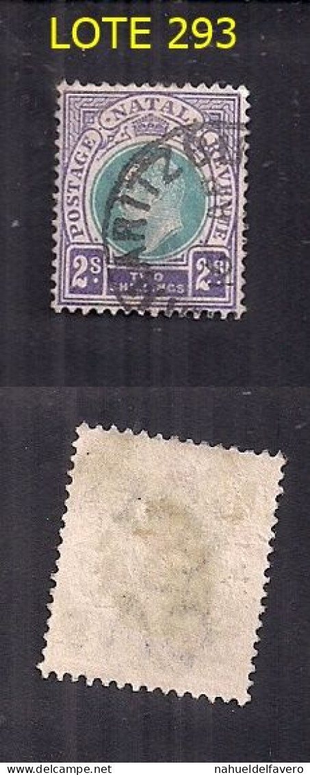 COLONIE BRETAGNE NATAL Yv 67 2s UTILISÉ VIOLET - Natal (1857-1909)