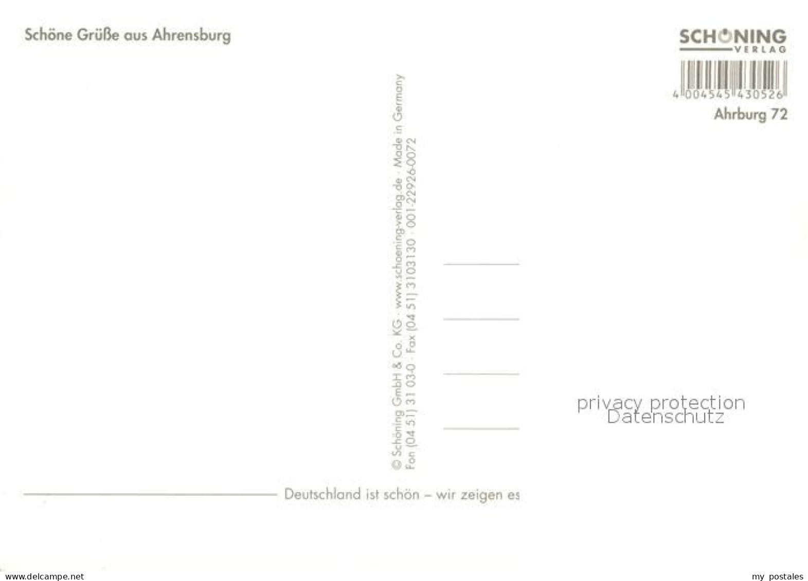 73226692 Ahrensburg Schloss Kirche Innenstadt Plastik Ahrensburg - Ahrensburg