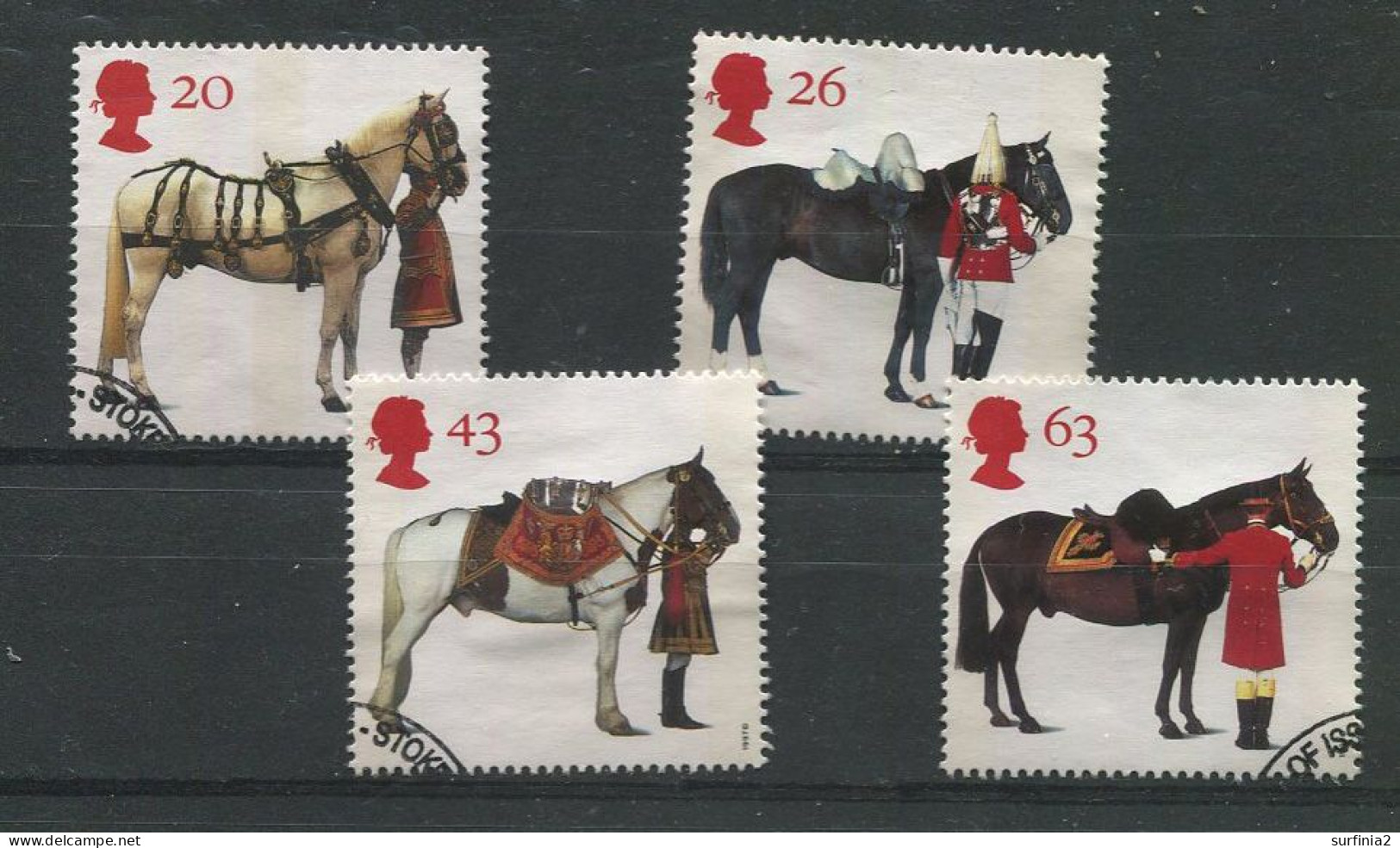 STAMPS - 1997 HORSES SET VFU - Used Stamps