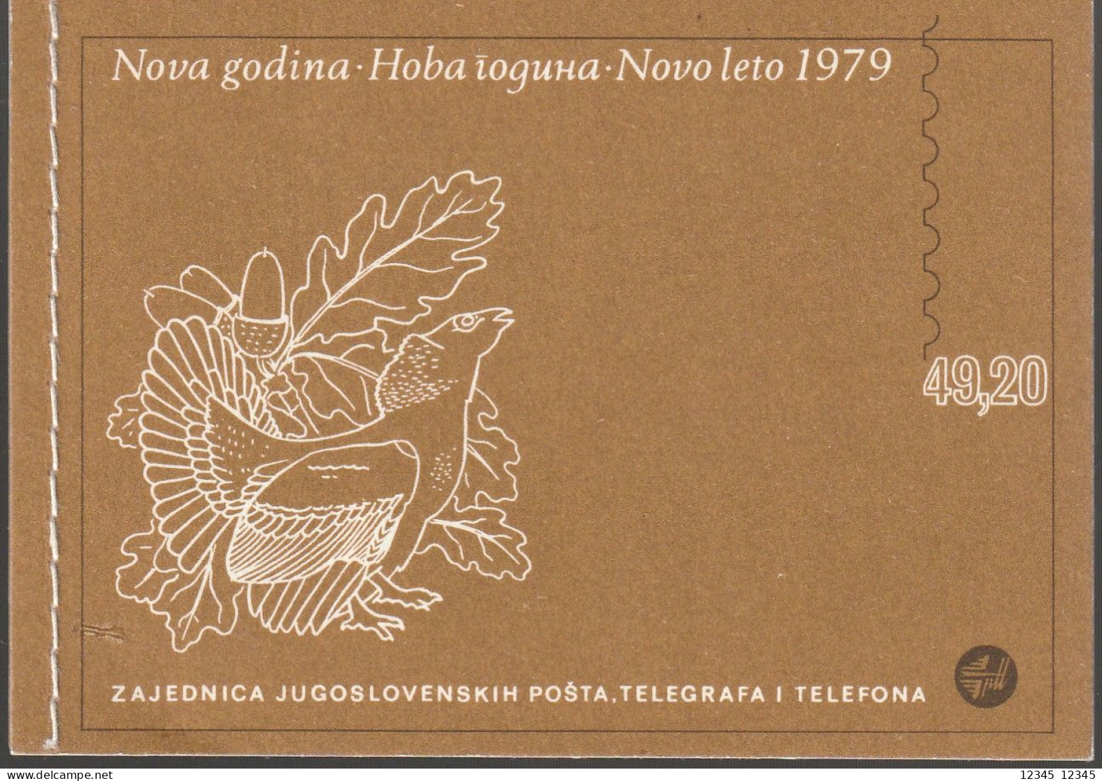 Joegoslavië 1979, Postfris MNH, Flora, Fauna - Markenheftchen