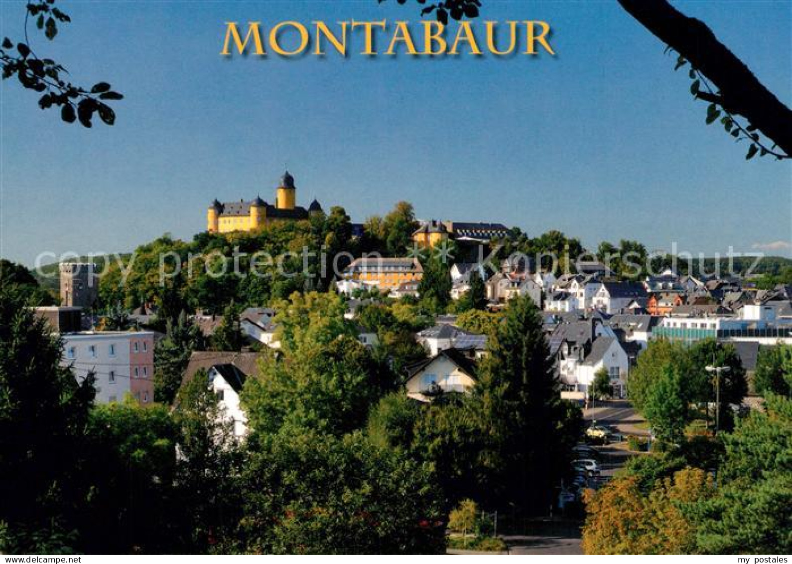 73226504 Montabaur Westerwald Panorama Schloss Montabaur Westerwald - Montabaur