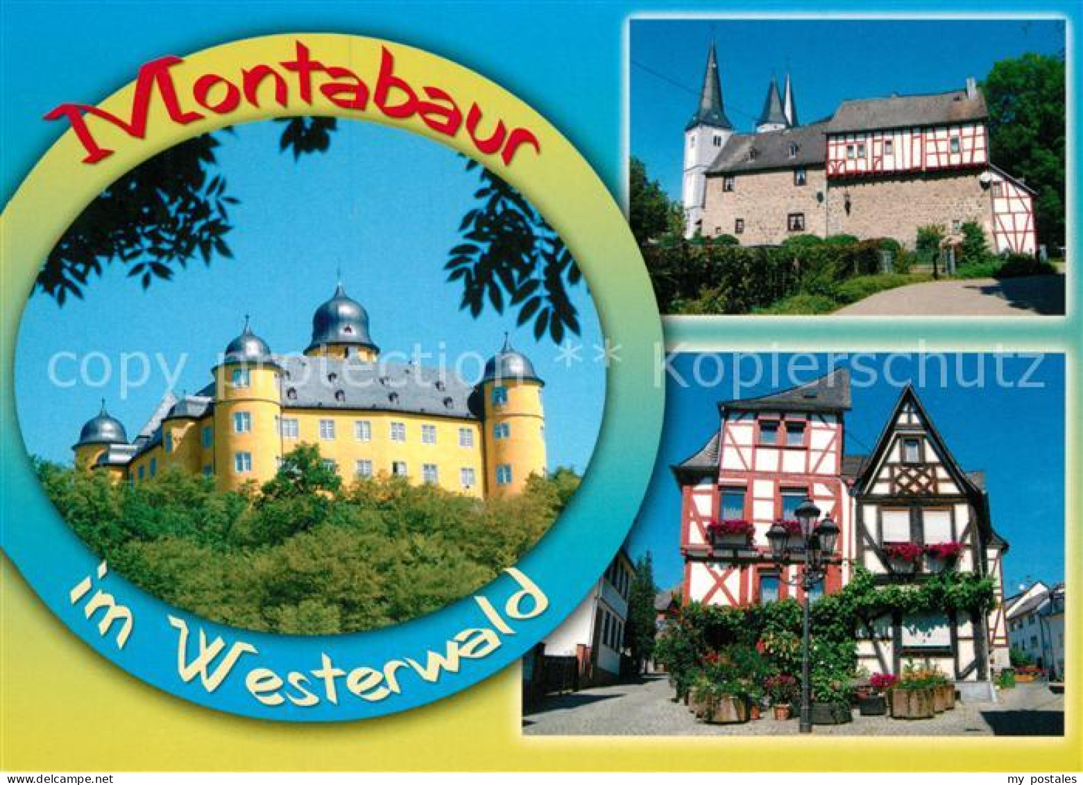 73226503 Montabaur Westerwald Schloss Kirche Montabaur Westerwald - Montabaur