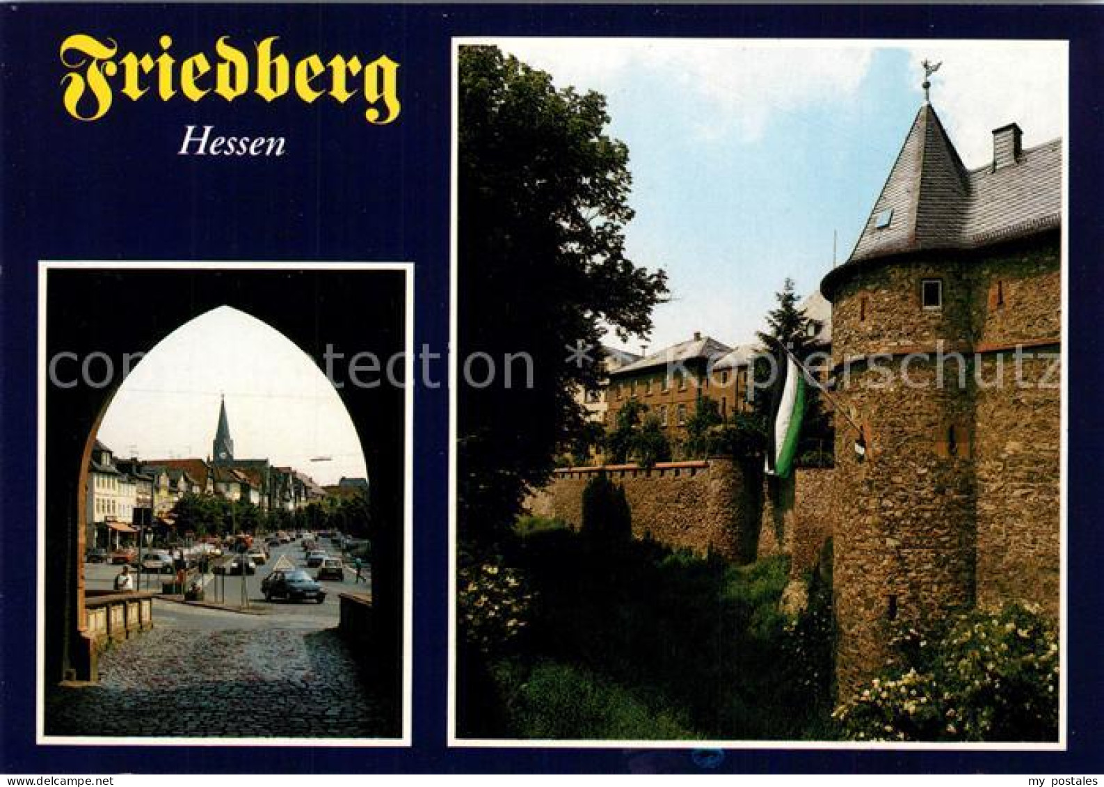 73226474 Friedberg Hessen Portal Schloss Friedberg Hessen - Friedberg