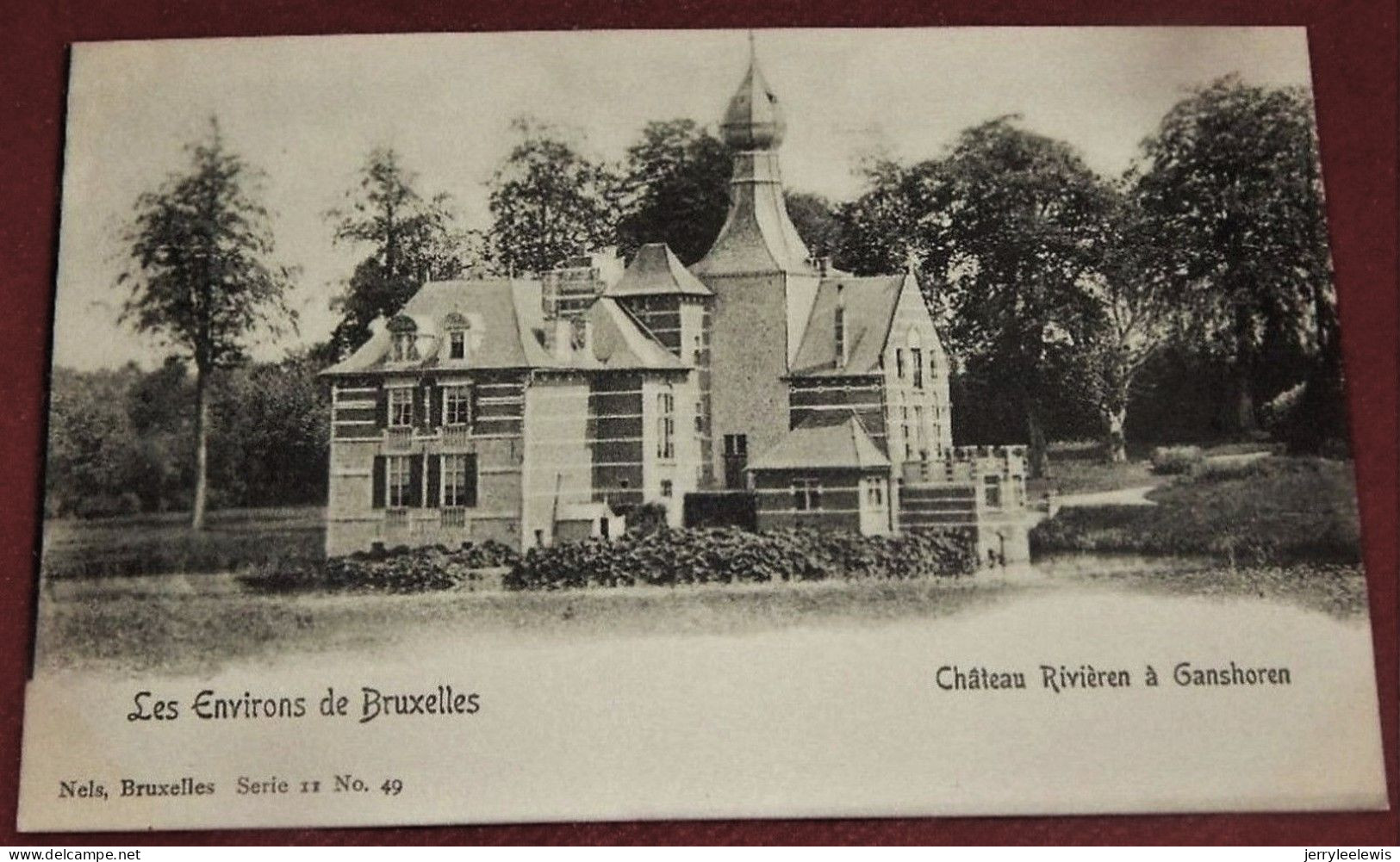 BRUXELLES - GANSHOREN -   Château Rivieren - Ganshoren
