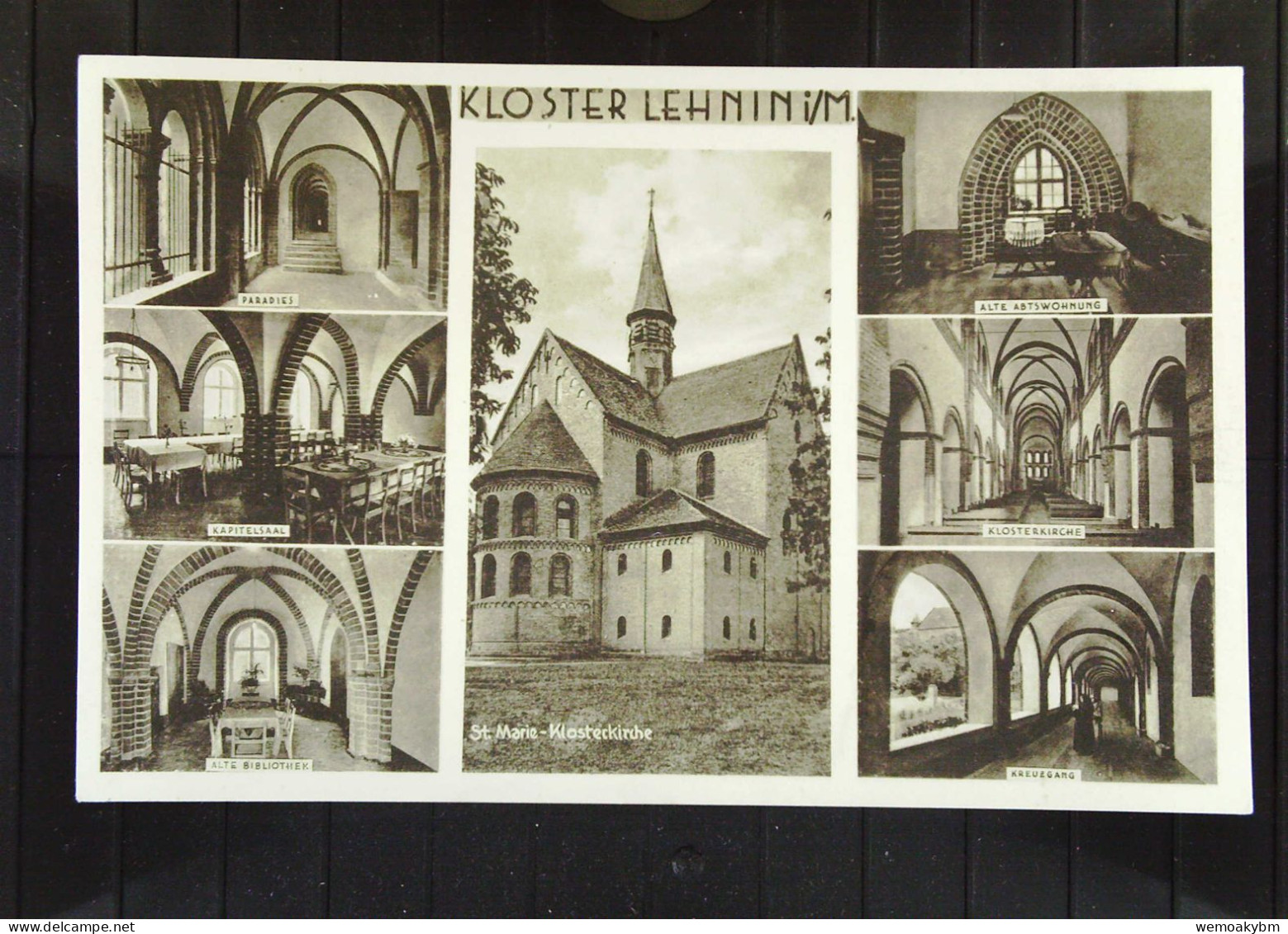 DR:  Ansichtskarte Vom Kloster Lehnin Mit 7 Ansichten- Nicht Gelaufen, Um 1930 - Lehnin